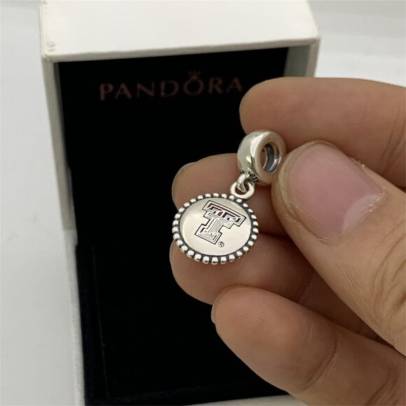 ✨🔥Pandora Texas Tech University Dangle Charm, School Charm - Picture 2 of 5
